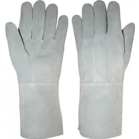 Luva Raspa Couro 15cm Ca.39076 Schmitz
