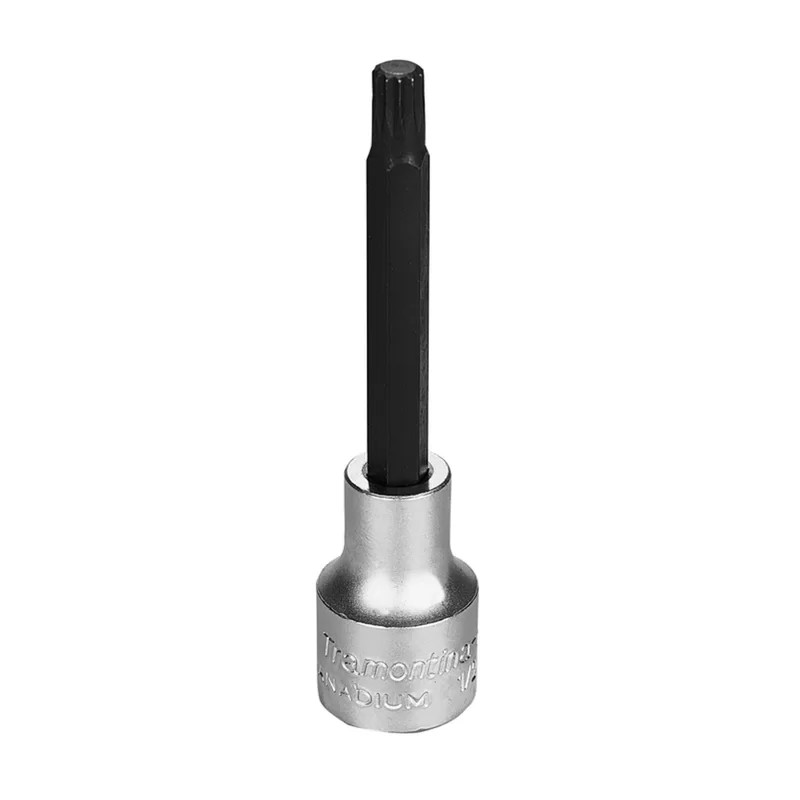 Soquete Multidentado Longo enc.1/2x08mm Tram 44865