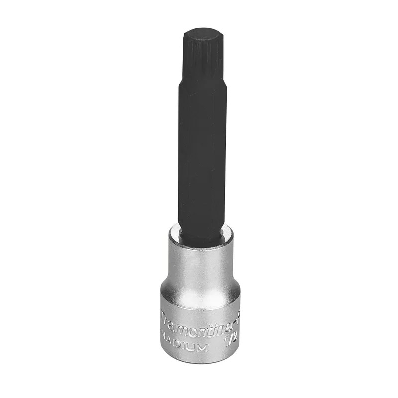 Soquete Multidentado Longo enc.1/2x12mm Tramontina