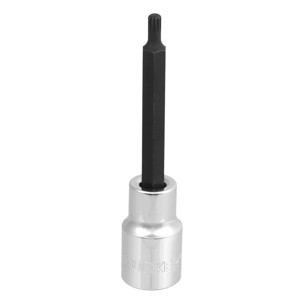 Soquete Multidentado Longo enc.1/2x12mm Worker