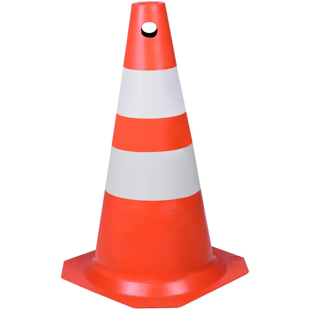 Cone Sinalizacao Pvc 50cm Laranja/branco Worker