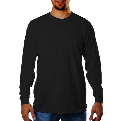 Camiseta Mang.longa Preta P Premiun 30.1
