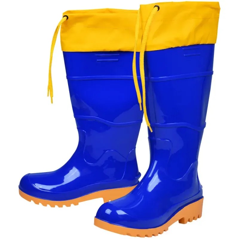Bota Pvc Cano Longo Polaina Nº40