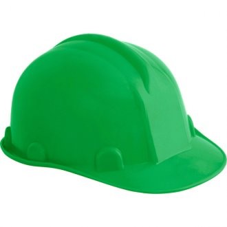 Capacete Construcao C/carnera Verde Worker Ca31469