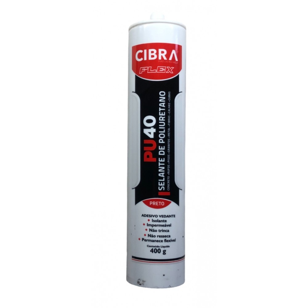 Cibraflex Pu40 - Preto 400gr