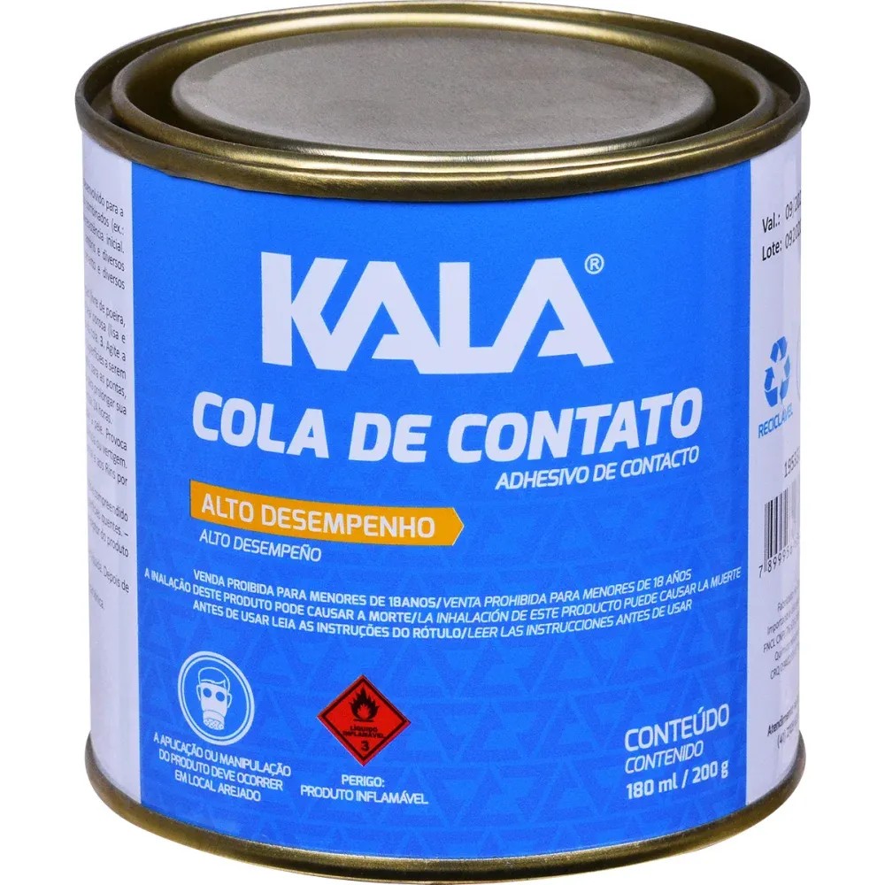 Cola Contato Lata 200g - Kala 195331