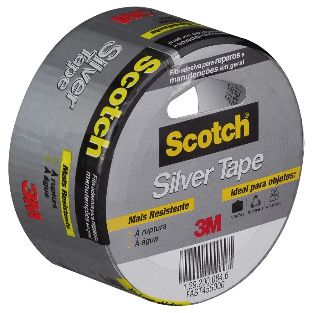 Fita Silver Tape Multiuso 45mmx5m - 3m