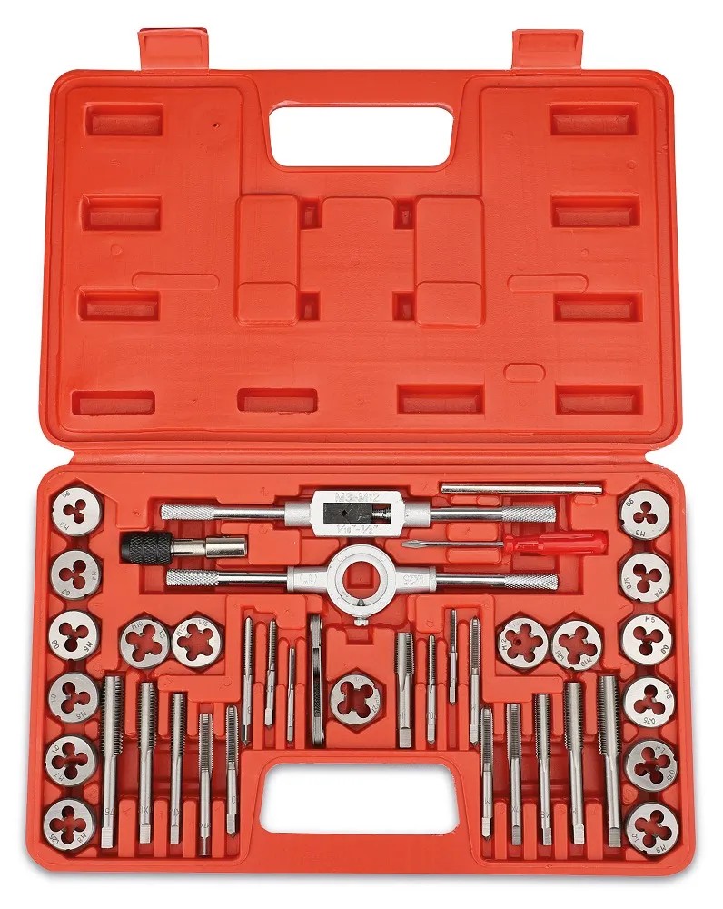 Kit Para Roscar 7/64 - 1/2 40pc Rocast 94,0004