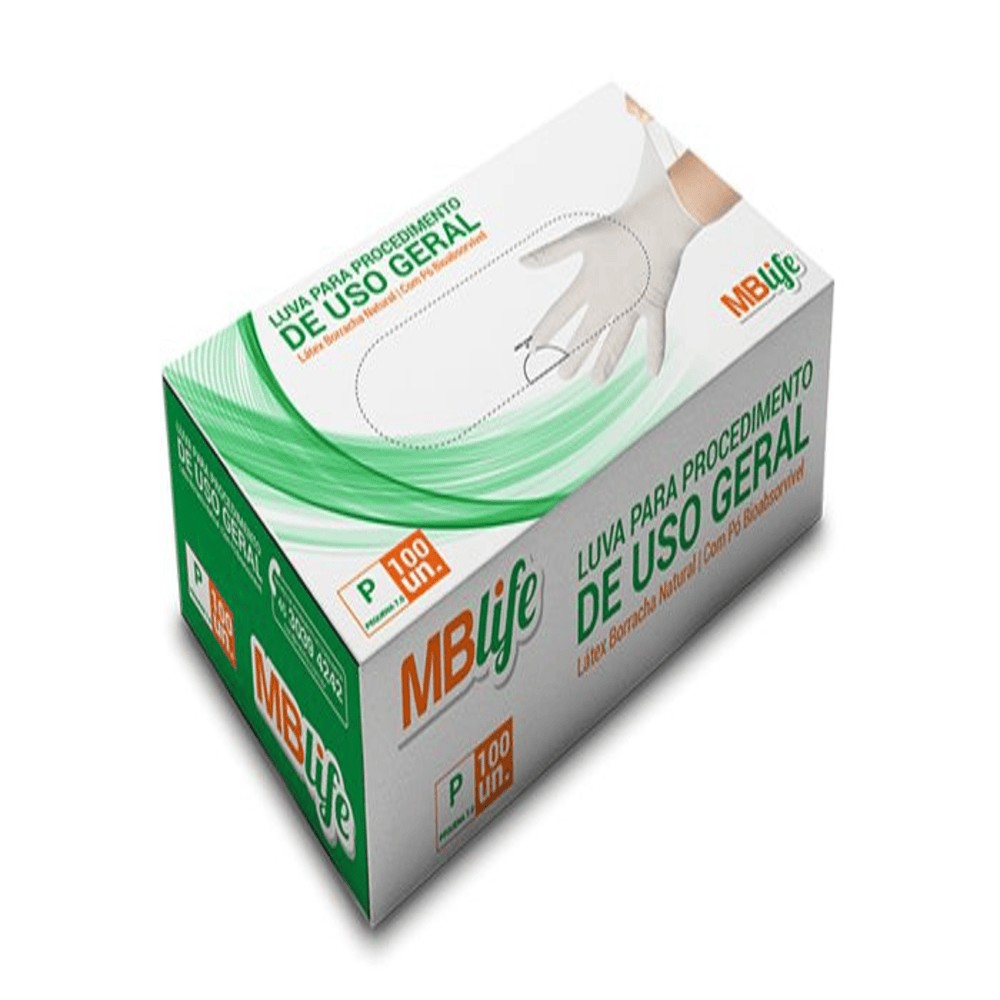 Luva Procedimento Latex Tam M