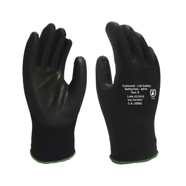 Luva Safetytato 07-p Mod:8010 Pu Ca.42405