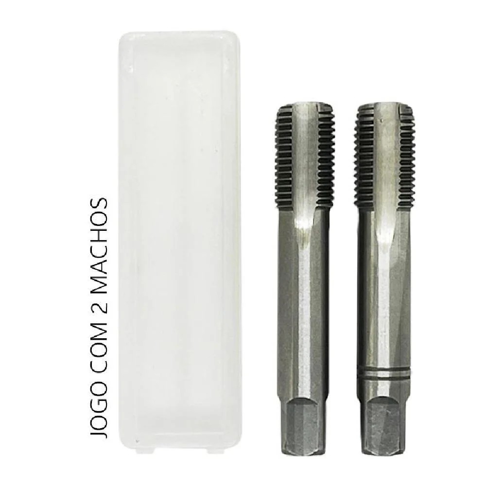Macho Manual Aco Rapido Graff 10 X 1,25mm Jg 2pc