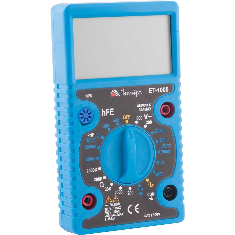 Multimetro Digital et-1000  Minipa
