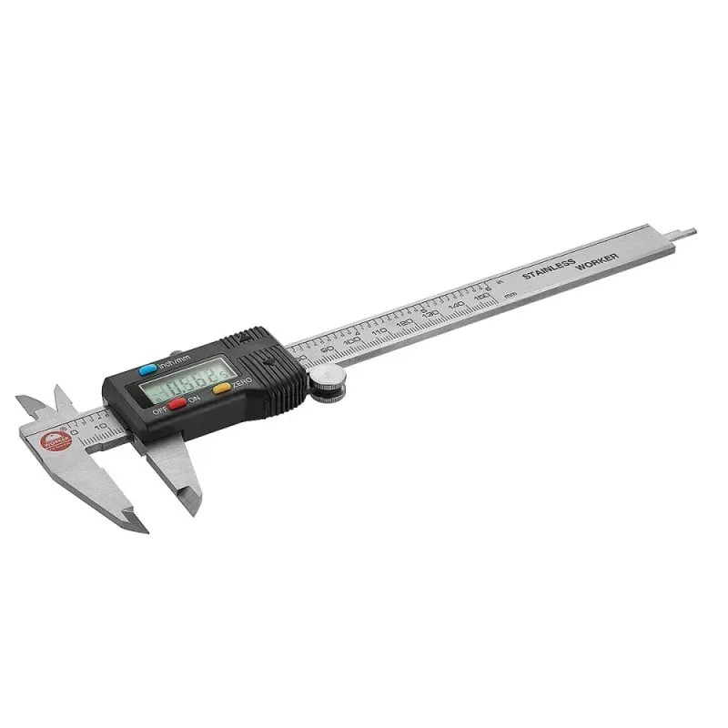 Paquimetro Metal Digital 150mm 6" - Worker 111309