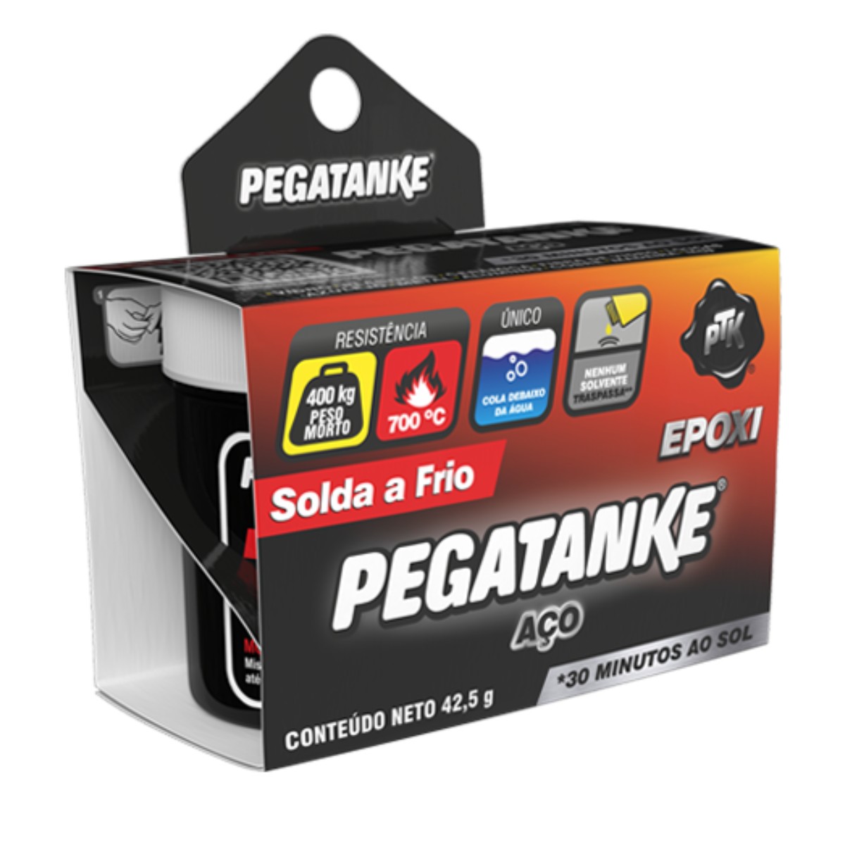 Pegatanke Aco Soldagem A Frio 42,5gr