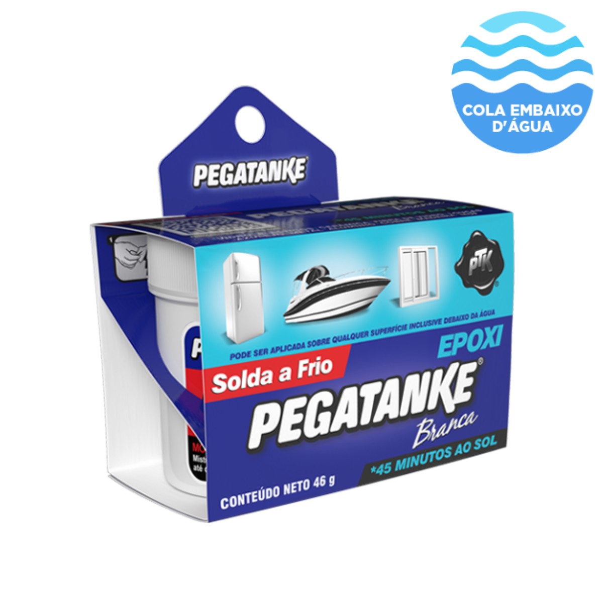 Pegatanke Branco Soldagem Frio 46gr