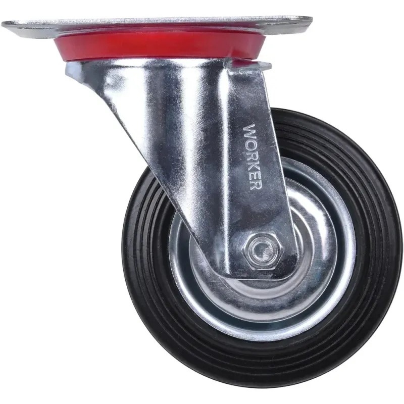 Rodizio Giratoria C/placa 3" 50kg - Worker 186015