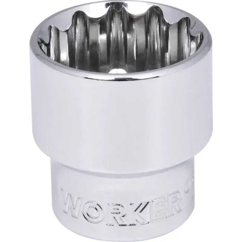 Soquete estriado enc.3/4 - 46mm Worker 402214