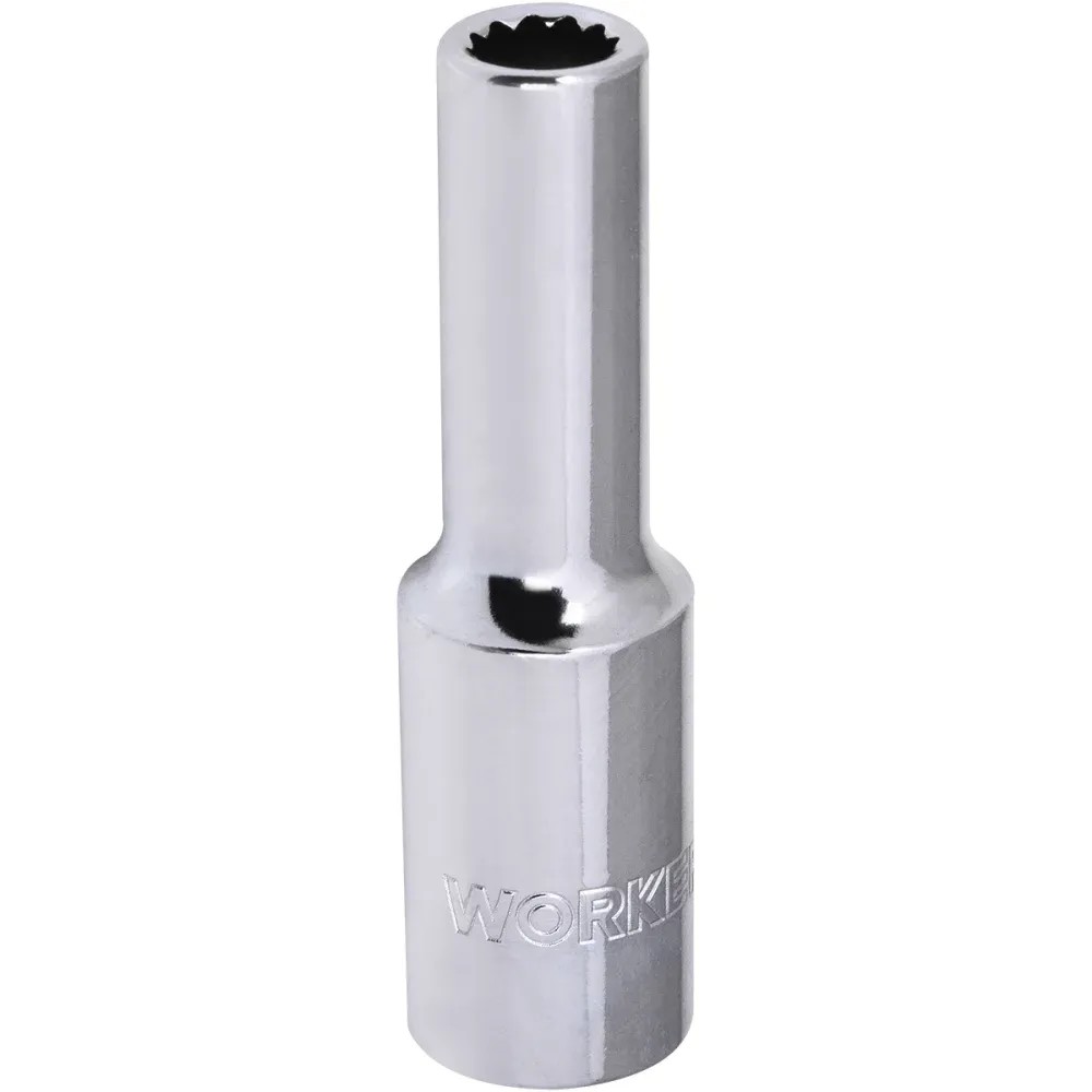 Soquete Longo enc.1/2x09mm estriado Worker