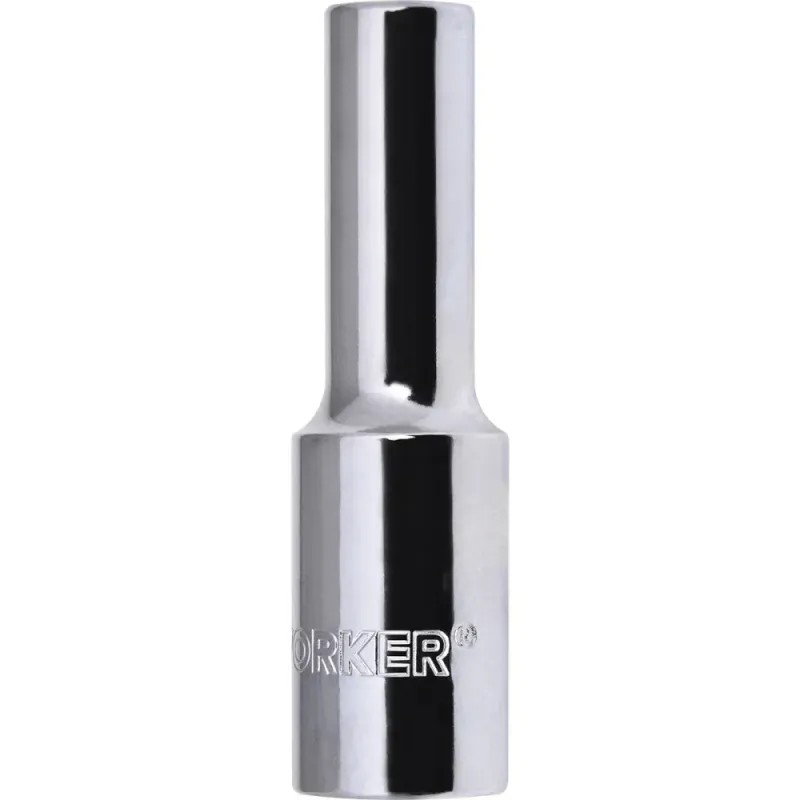 Soquete Longo enc.1/2x10mm estriado Worker 34