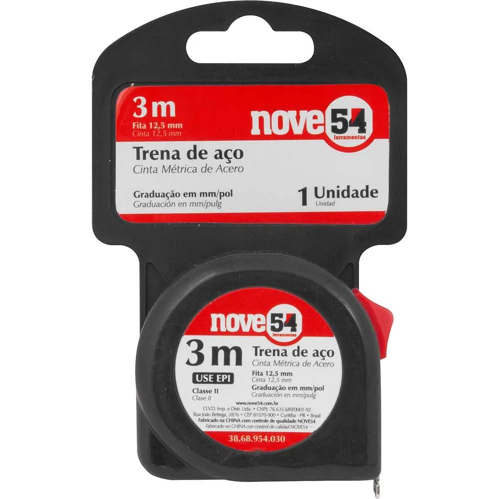 Trena Nove54 3mt X 12,5mm