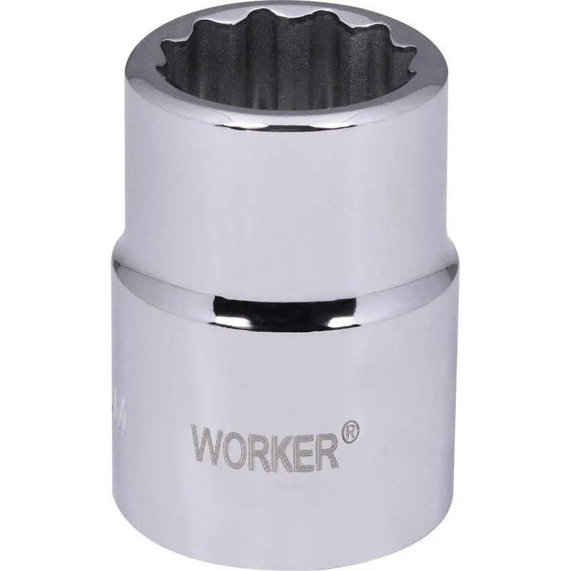 Soquete estriado enc.3/4 - 30mm Worker 402150