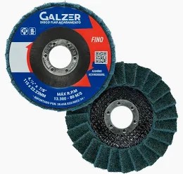 Flap Disc 4.1/2xg100 Galzer Zirconio