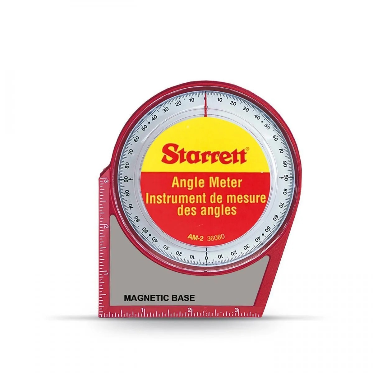 Medidor Angulo  C/base Magn.starrett
