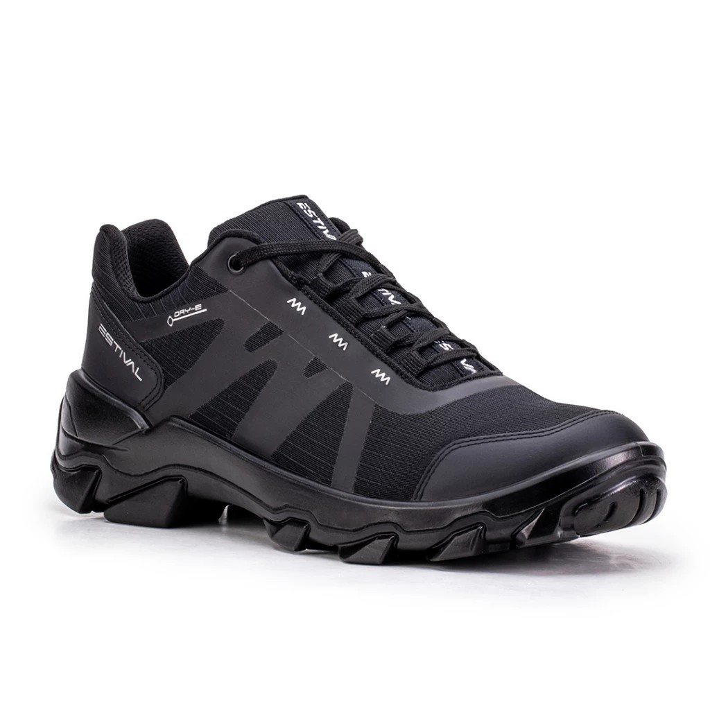Sapato Hybrid estival Smart All Black Hb60001s1 N.36