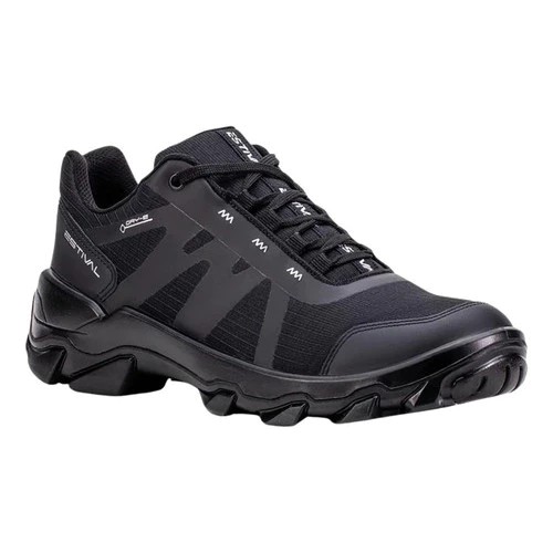 Sapato Hybrid estival Smart All Black Hb60001s1 N.37